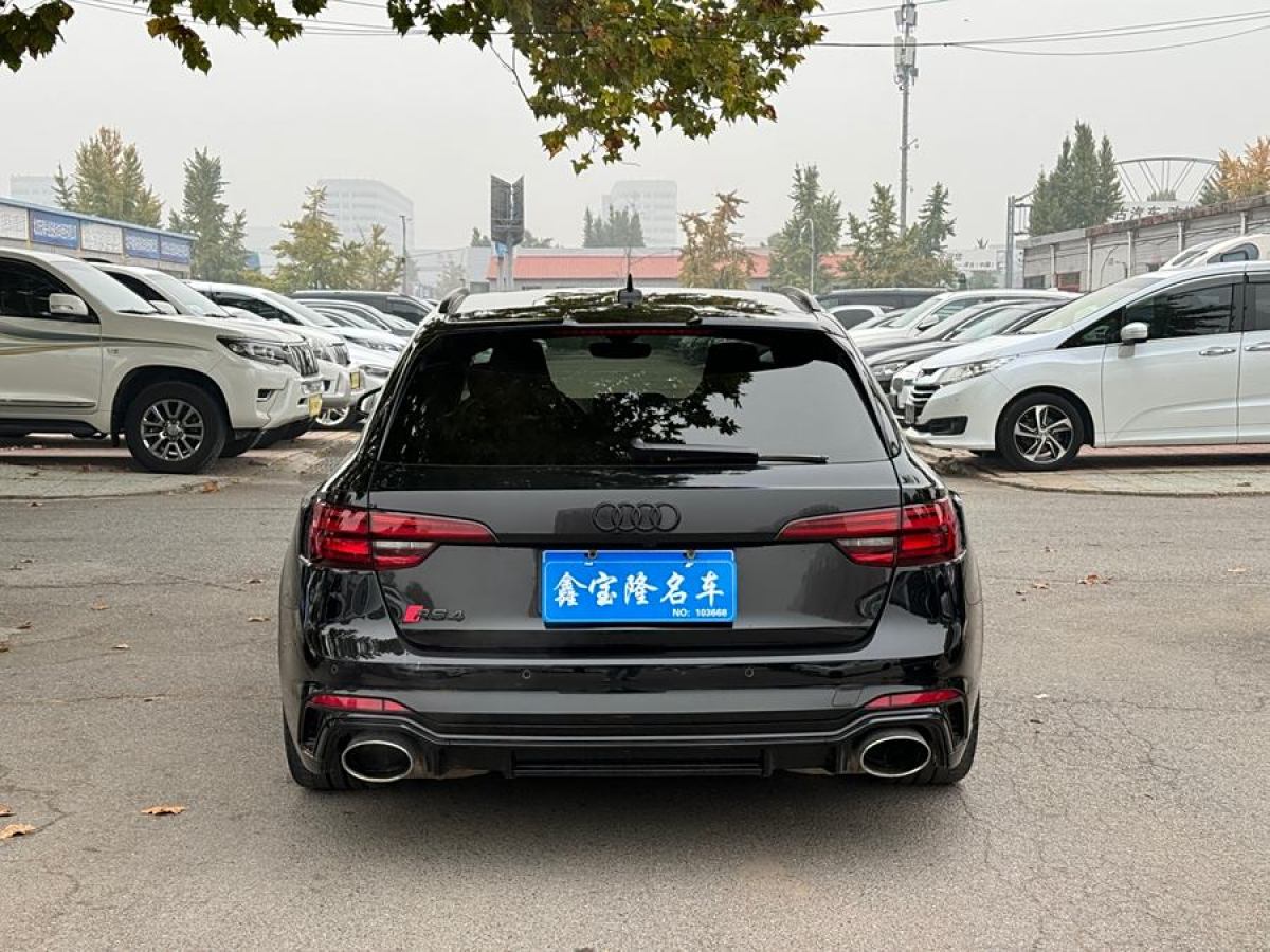 2019年10月奧迪 奧迪RS 4  2019款 RS 4 2.9T Avant