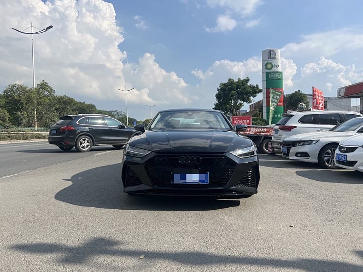 奧迪 奧迪A7L  2024款 45TFSI S-line 筑夢(mèng)型 流晶套裝圖片