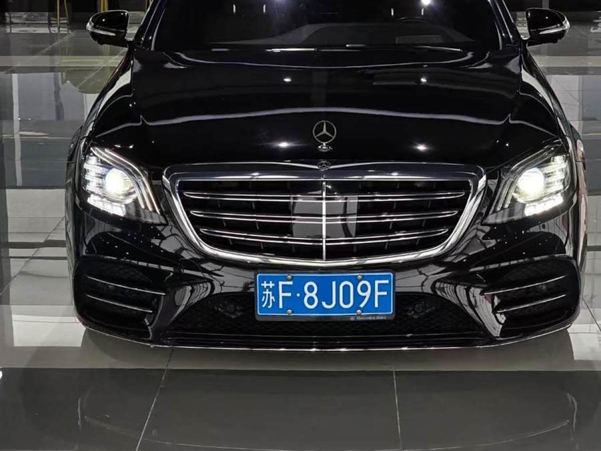 2019年8月奔馳 奔馳S級  2019款 S 450 L 4MATIC