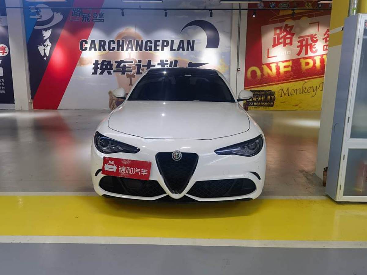 阿尔法·罗密欧 Giulia  2018款 2.0T 280HP 豪华运动版 碳纤维限量版图片