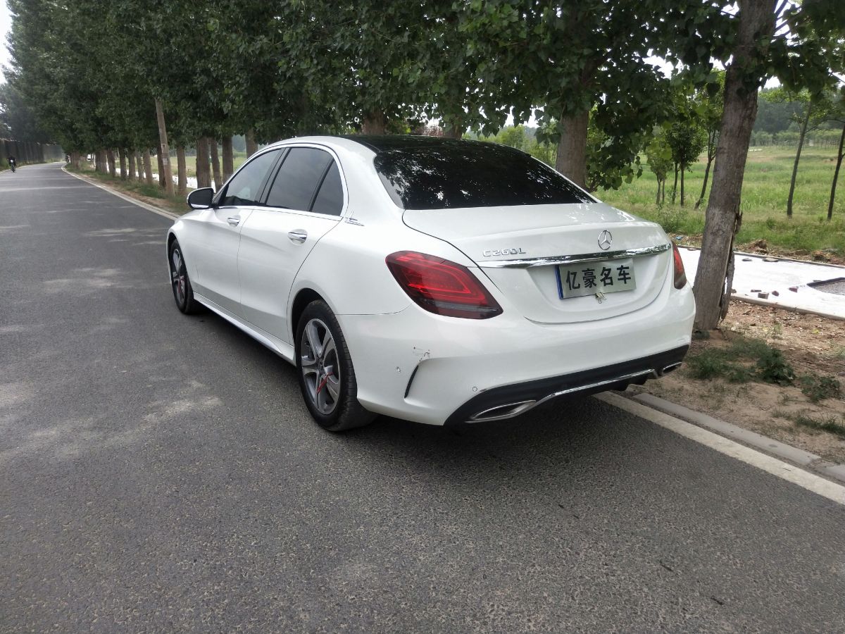 【許昌二手車】2019年7月_二手奔馳c級 2019款 c 300 l_價格28.3萬元_