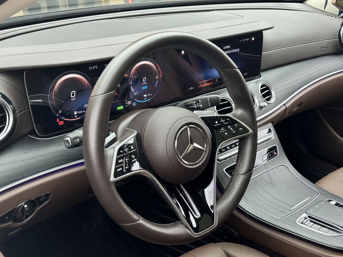 奔驰 奔驰E级新能源  2023款 E 350 e L 插电式混合动力运动轿车图片