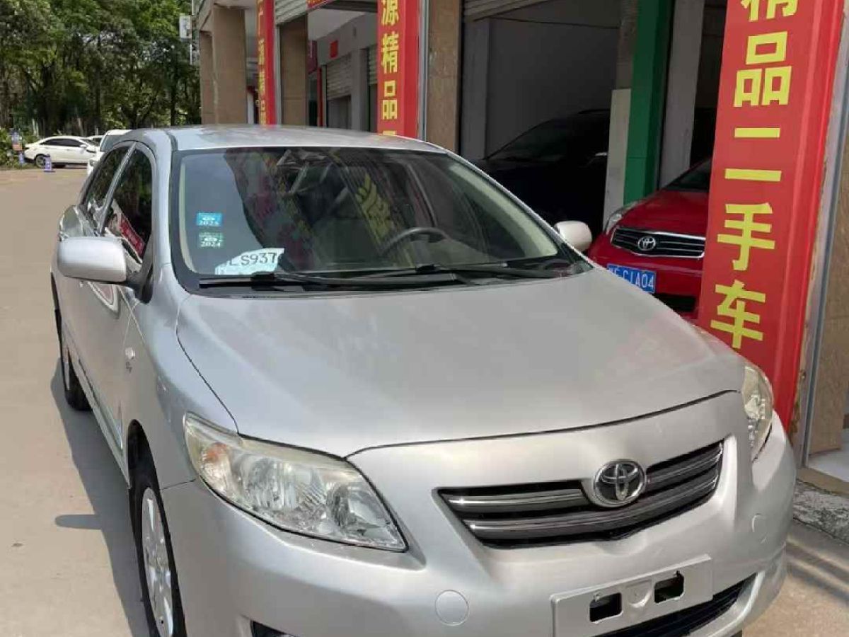 豐田 卡羅拉  2009款 1.6L 手動(dòng)GL天窗特別版圖片