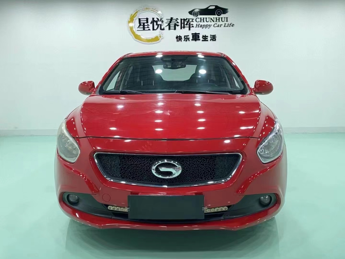 2014年1月廣汽傳祺 GA3  2013款 1.6L 手動精英版