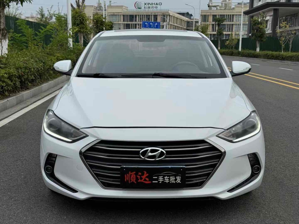 現(xiàn)代 領動  2016款 1.6L 自動智炫?精英型圖片