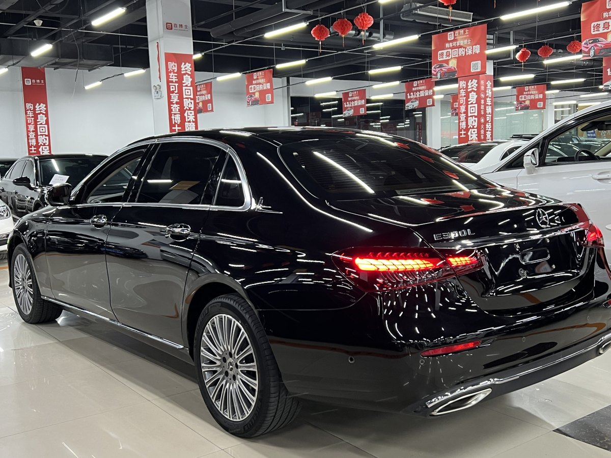 2023年4月奔馳 奔馳E級(jí)  2023款 改款 E 300 L 豪華型