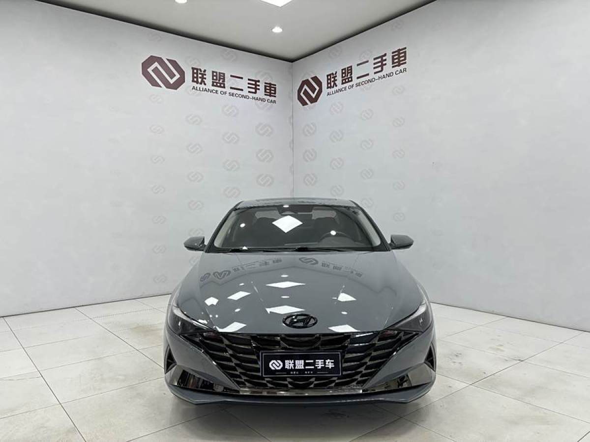 現(xiàn)代 伊蘭特  2021款 1.5L LUX尊貴版圖片