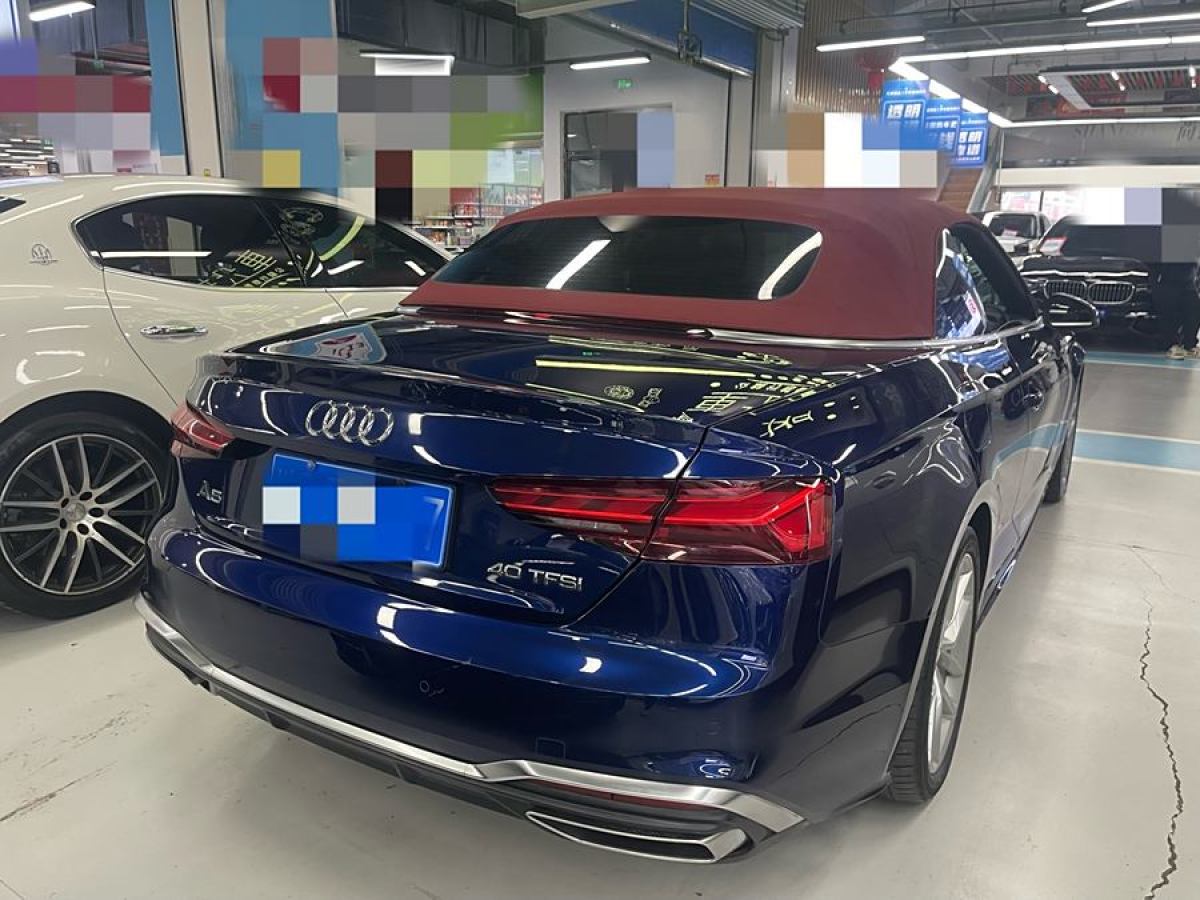 奧迪 奧迪A5  2020款 Cabriolet 40 TFSI 時(shí)尚型 國(guó)VI圖片