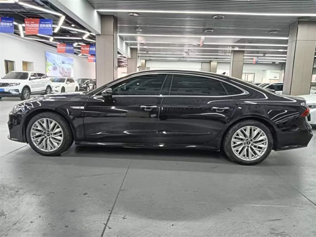 奧迪 奧迪A7L  2024款 45TFSI S-line 筑夢型 流晶套裝圖片