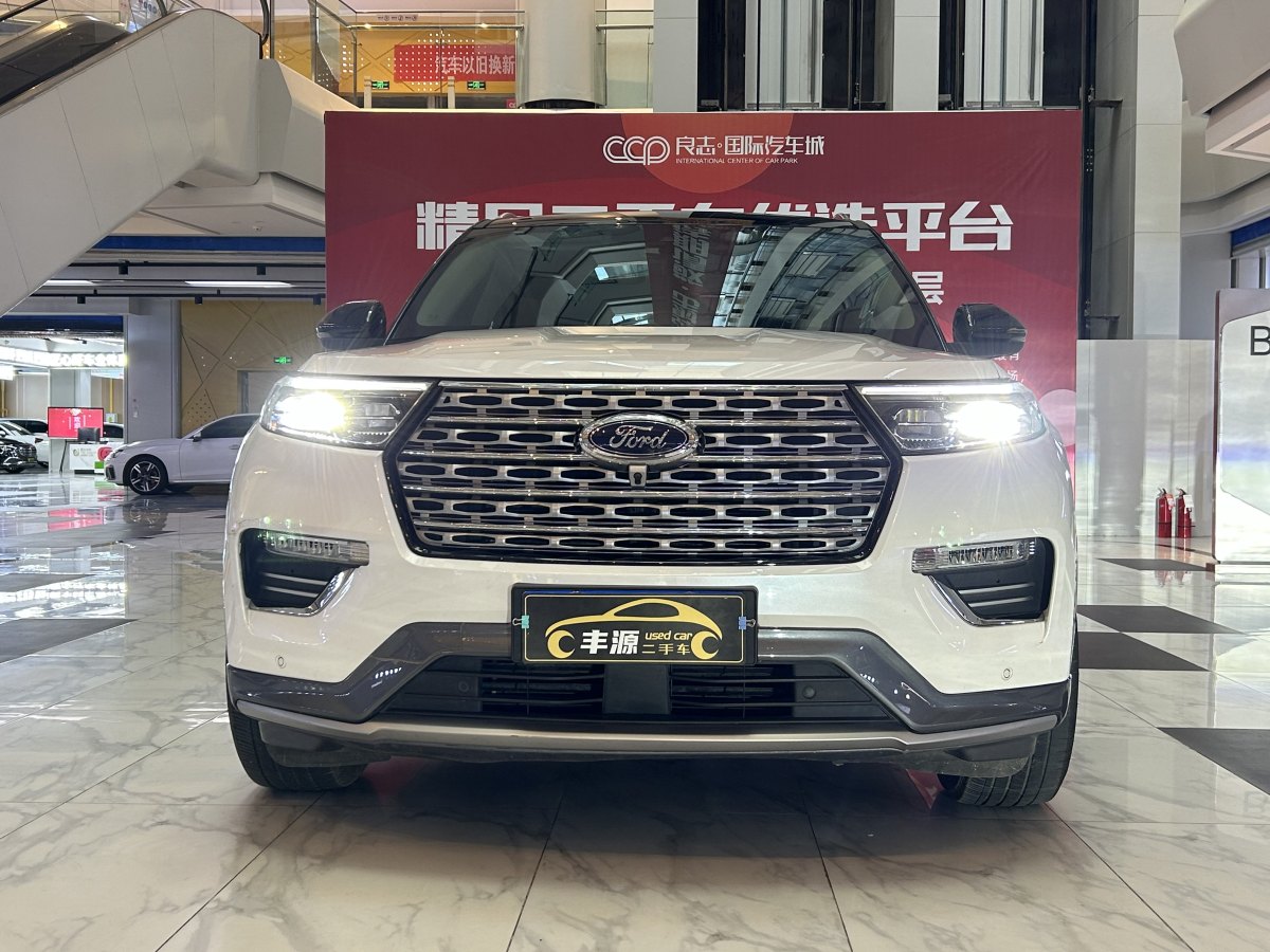 2020年11月福特 探險(xiǎn)者  2023款 EcoBoost 285 四驅(qū)鈦金版 7座