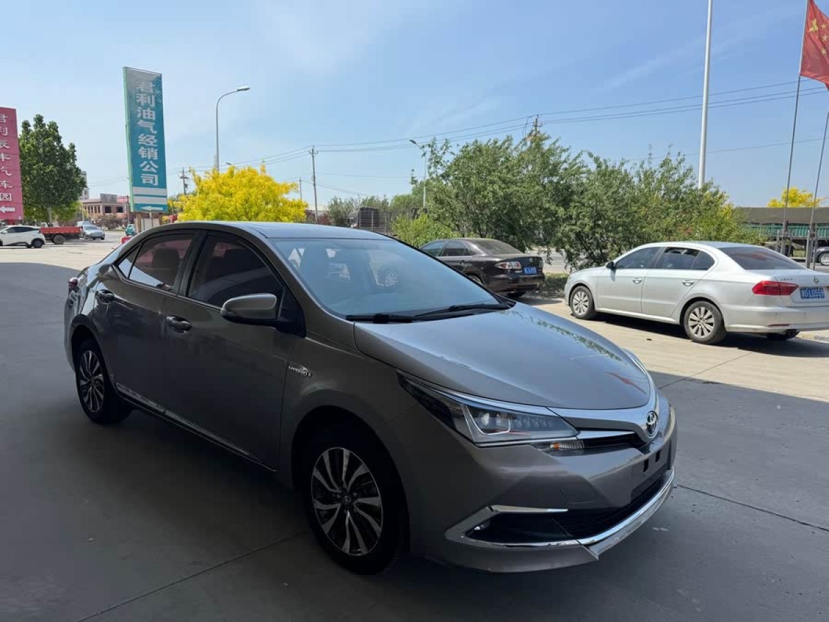 豐田 卡羅拉  2017款 改款雙擎 1.8L E-CVT精英版圖片