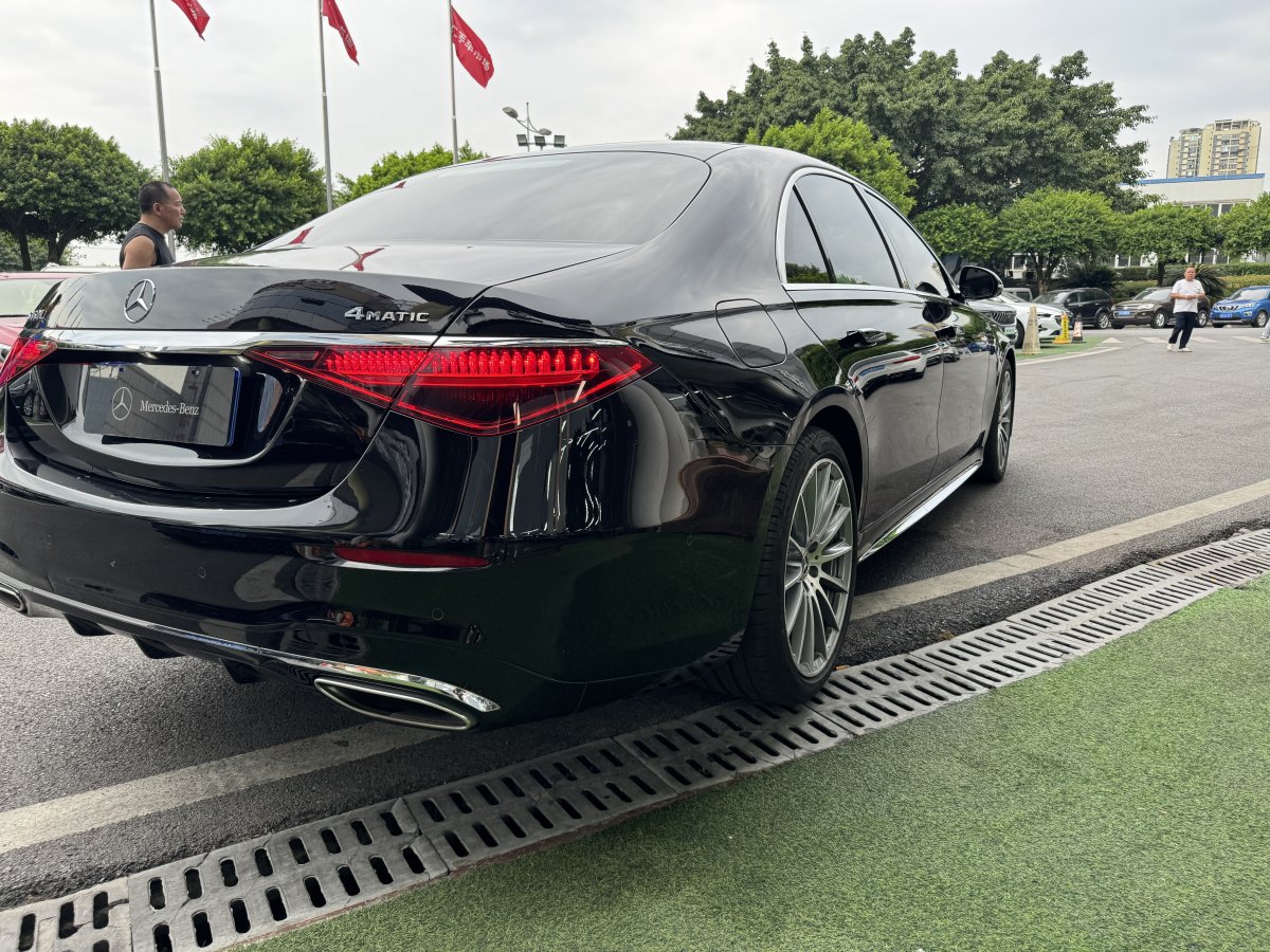 2022年7月奔馳 奔馳S級  2022款 改款 S 450 L 4MATIC