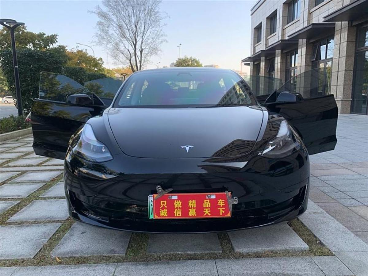 特斯拉 Model 3  2021款 改款 標(biāo)準(zhǔn)續(xù)航后驅(qū)升級版圖片