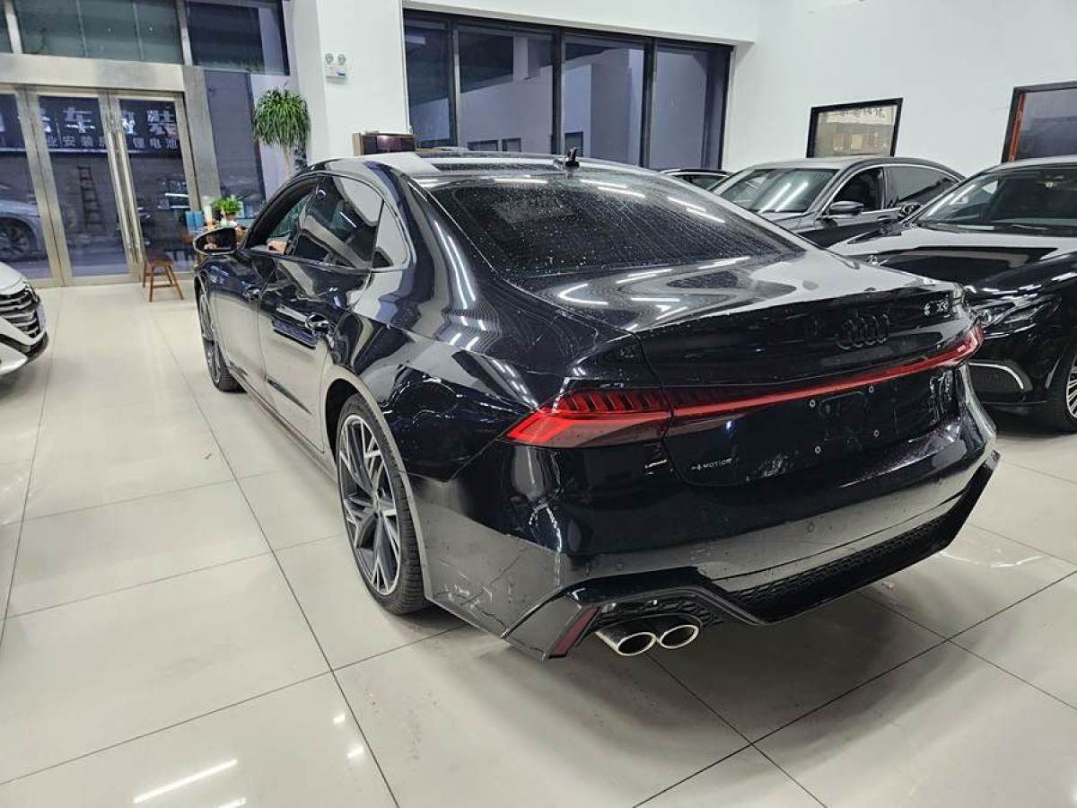 奧迪 奧迪A7L  2023款 45 TFSI quattro S-line 黑武士版圖片