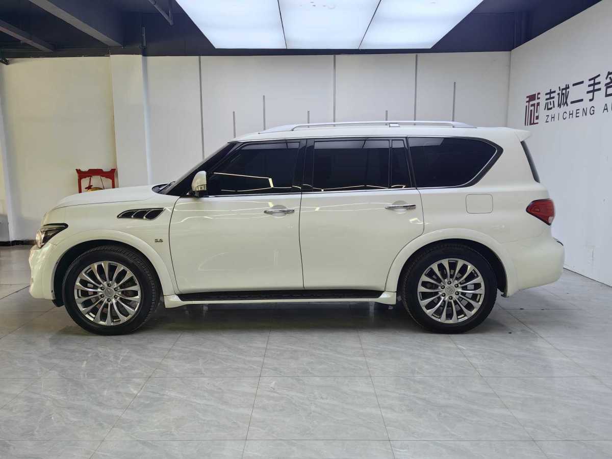 2017年8月英菲尼迪 QX80  2016款 5.6L 4WD