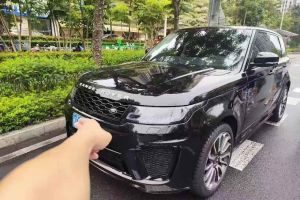 攬勝運(yùn)動版 路虎 5.0 V8 SVR