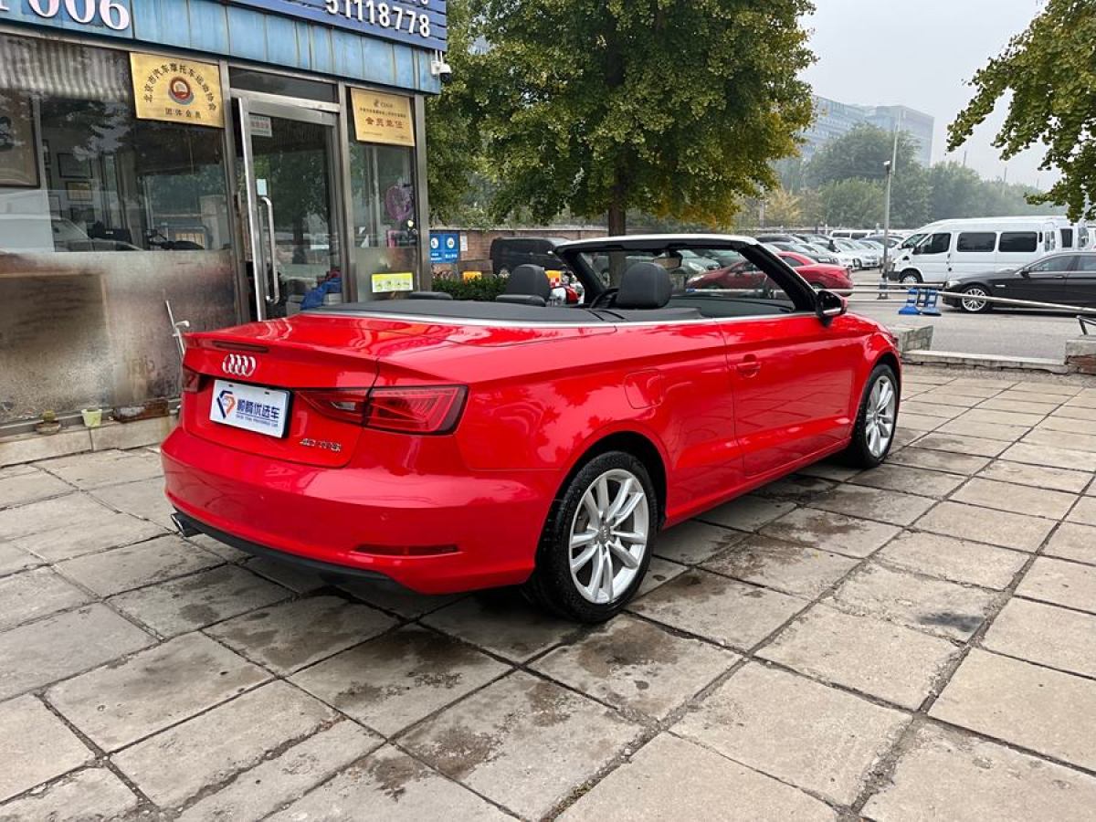 2017年4月奧迪 奧迪A3  2015款 Cabriolet 40 TFSI