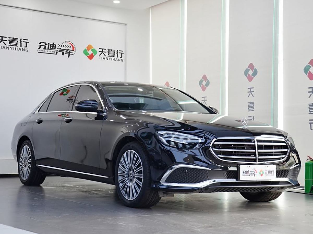 奔馳 奔馳E級  2021款 改款 E 300 L 豪華型圖片