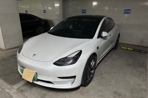 Model 3 特斯拉 改款 标准续航后驱升级版