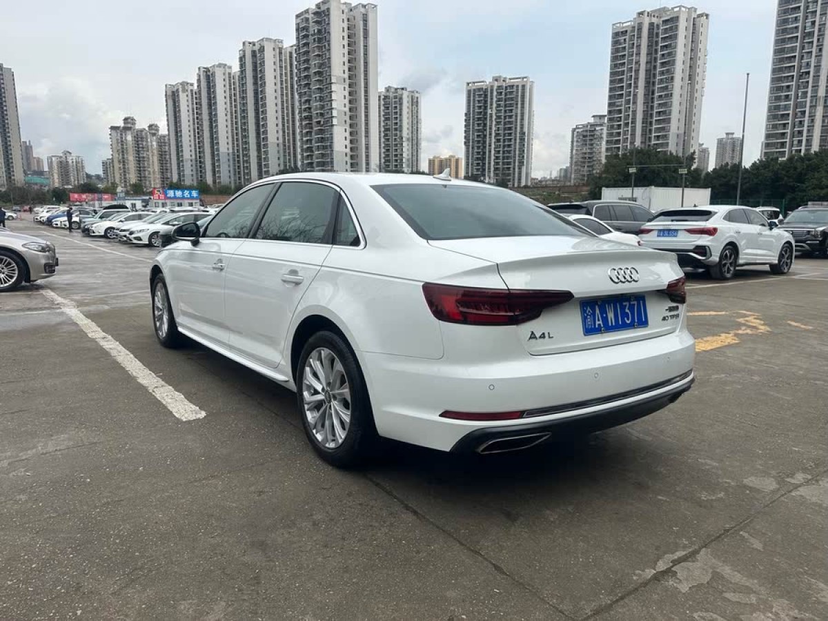 奧迪 奧迪A4L  2019款 40 TFSI 進(jìn)取型 國VI圖片