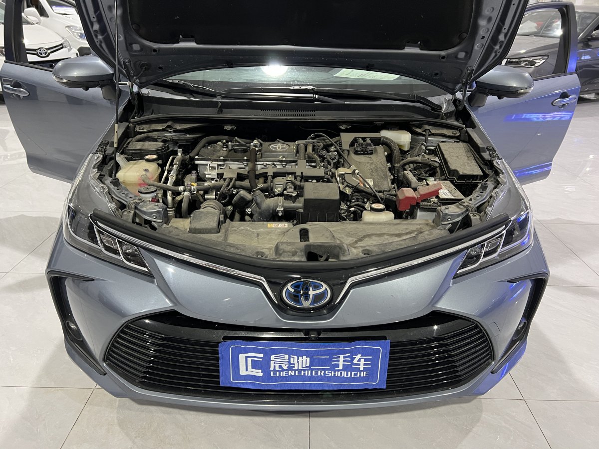 2021年9月豐田 卡羅拉  2021款 雙擎 1.8L E-CVT精英版