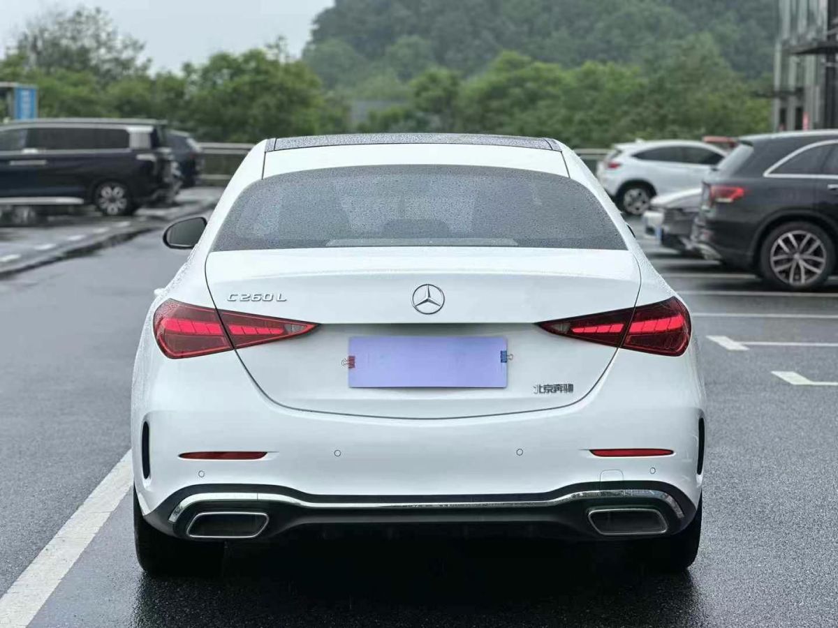 奔馳 奔馳C級  2022款 C 200 L 運(yùn)動版圖片