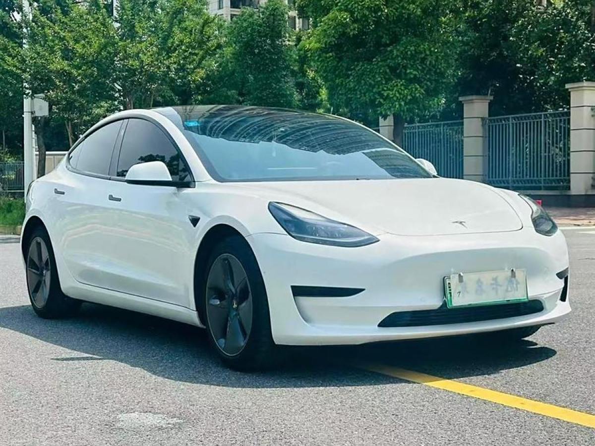 特斯拉 Model 3  2021款 改款 標(biāo)準(zhǔn)續(xù)航后驅(qū)升級版圖片