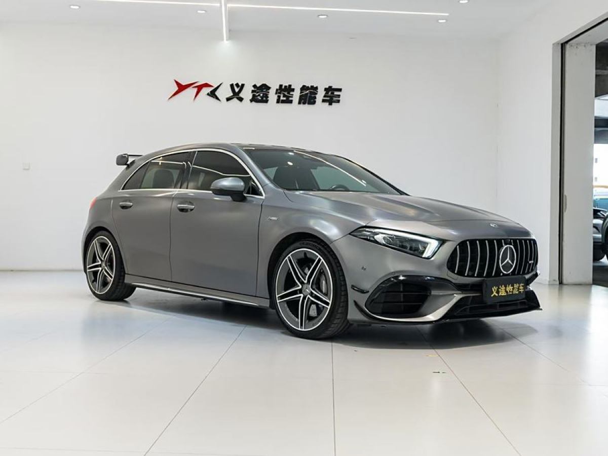 奔馳 奔馳A級AMG  2020款 改款 AMG A 45 4MATIC+圖片