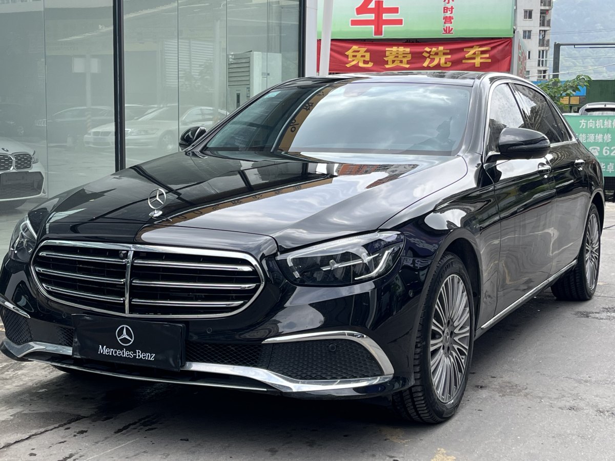 奔馳 奔馳E級(jí)  2021款 改款 E 300 L 豪華型圖片