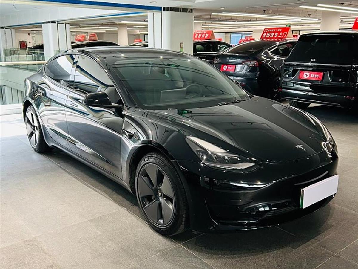 特斯拉 Model 3  2021款 改款 標(biāo)準(zhǔn)續(xù)航后驅(qū)升級版圖片