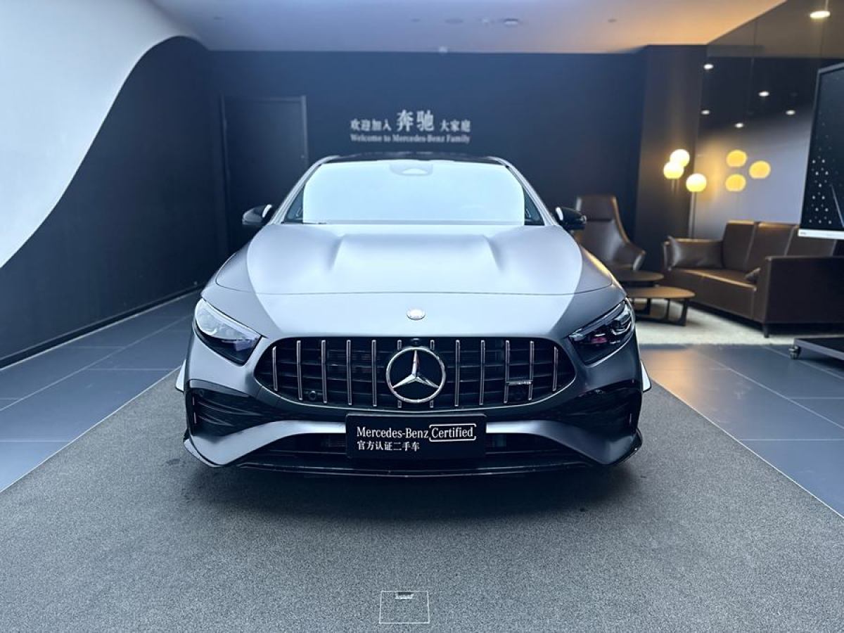 奔馳 奔馳A級AMG  2024款 改款 AMG A 35 4MATIC圖片