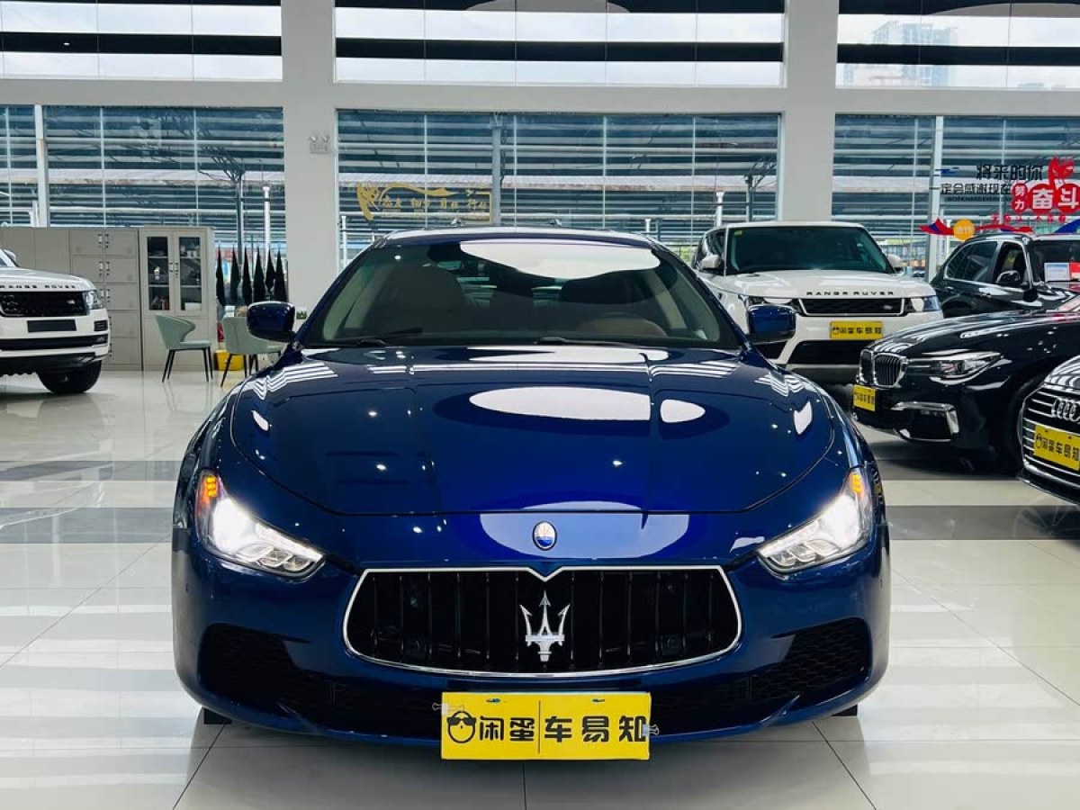 瑪莎拉蒂 Ghibli  2014款 3.0T 標(biāo)準(zhǔn)版圖片