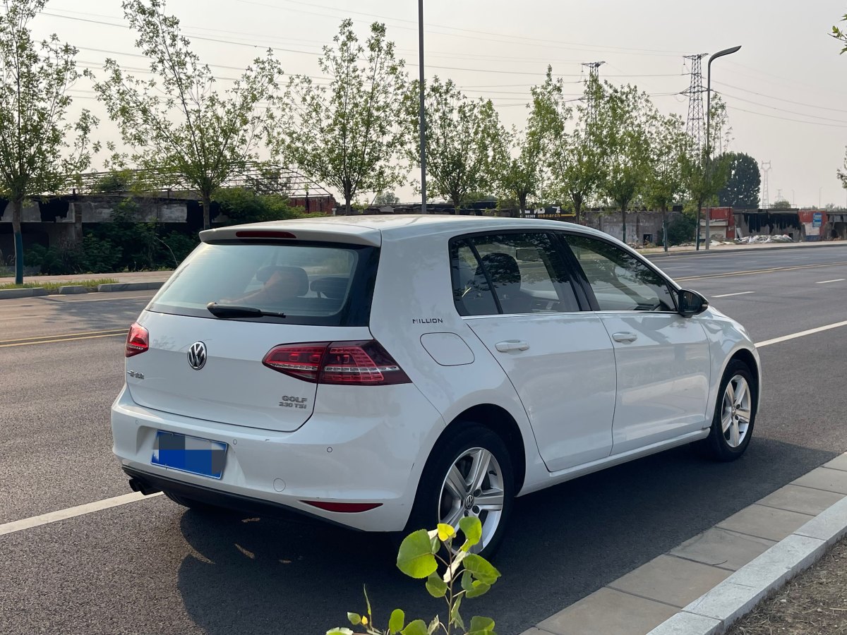 大眾 高爾夫  2017款 230TSI 自動舒適百萬輛紀念版圖片