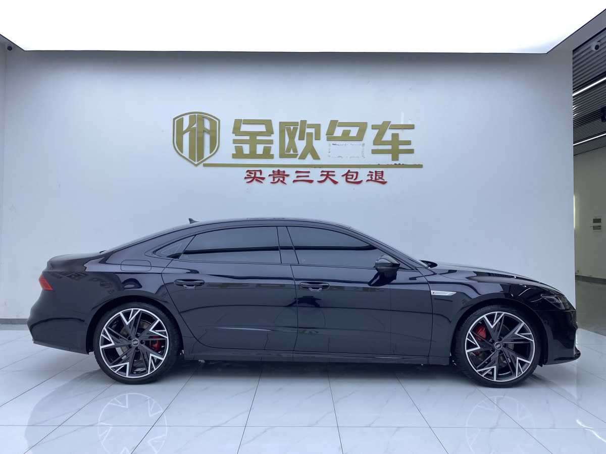 奧迪 奧迪A7L  2024款 45 TFSI quattro 黑武士版圖片