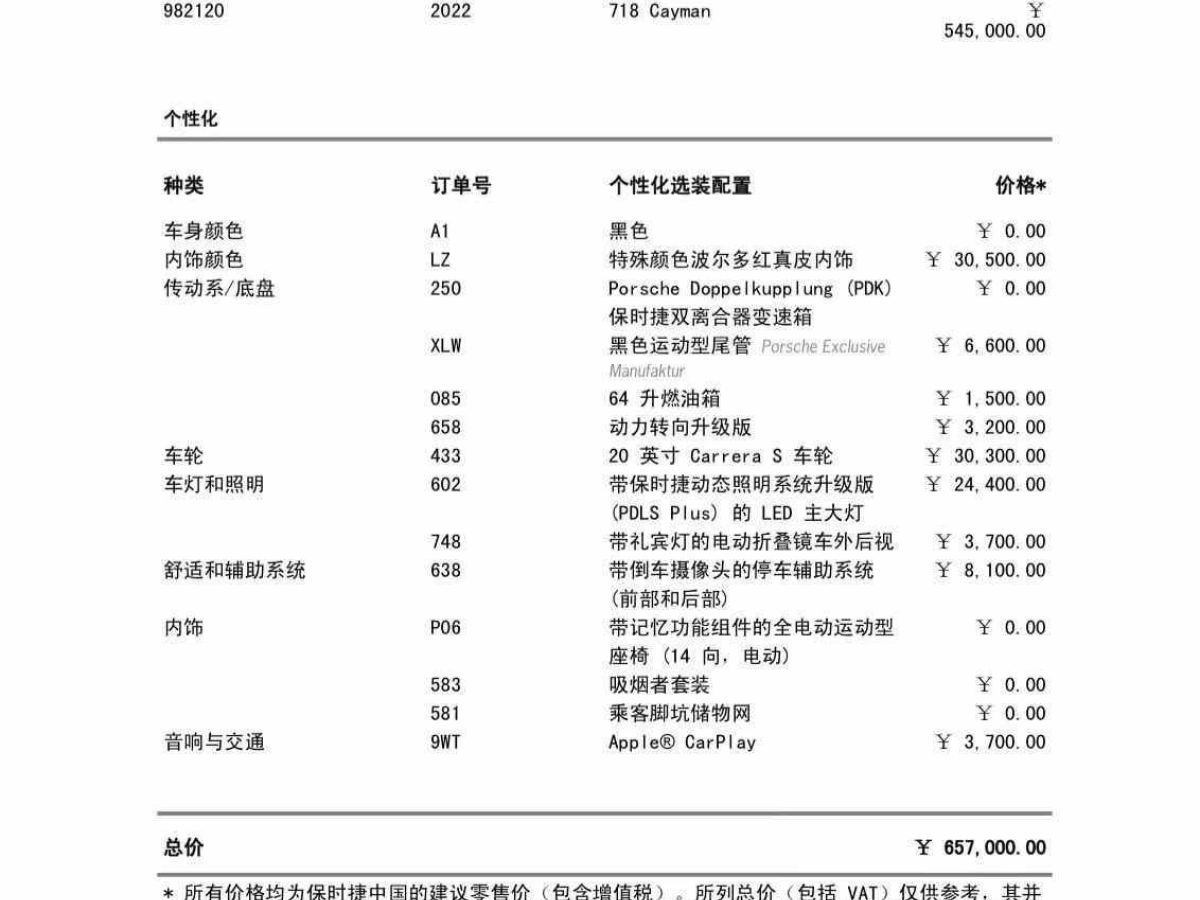 保時捷 Cayman 圖片