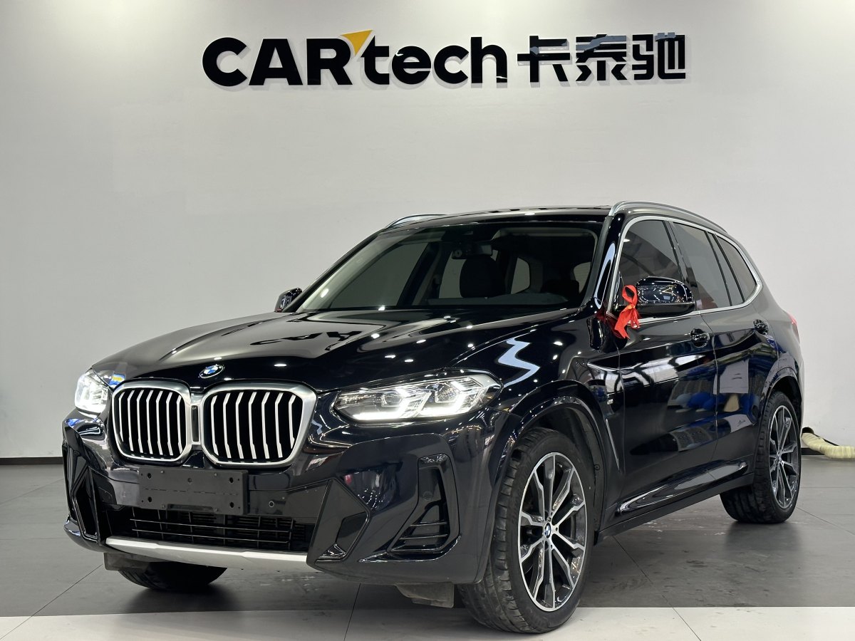 寶馬 寶馬X3  2022款 xDrive30i 領(lǐng)先型 M曜夜套裝圖片