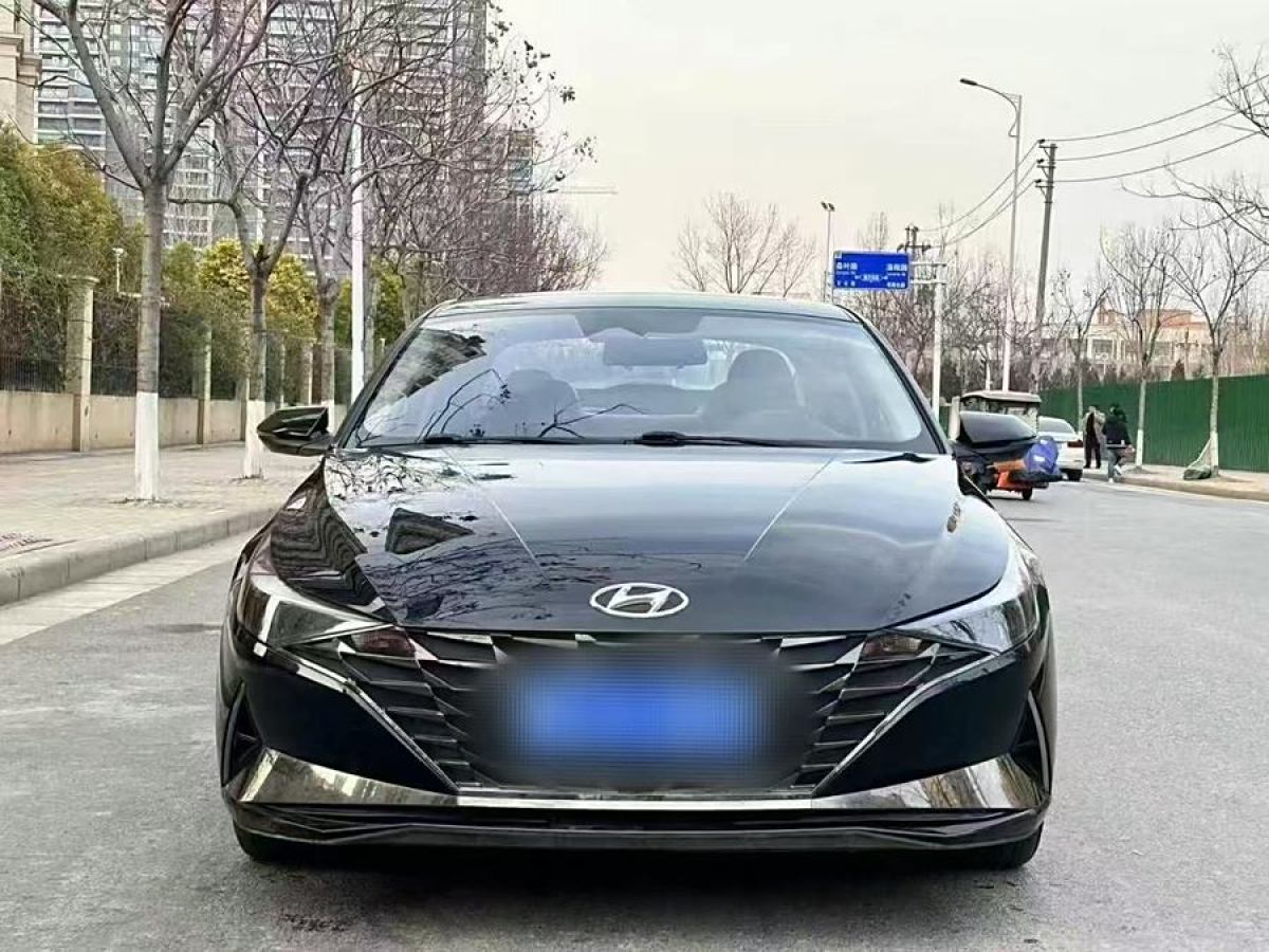 現(xiàn)代 伊蘭特  2023款 1.5L CVT LUX尊貴版圖片