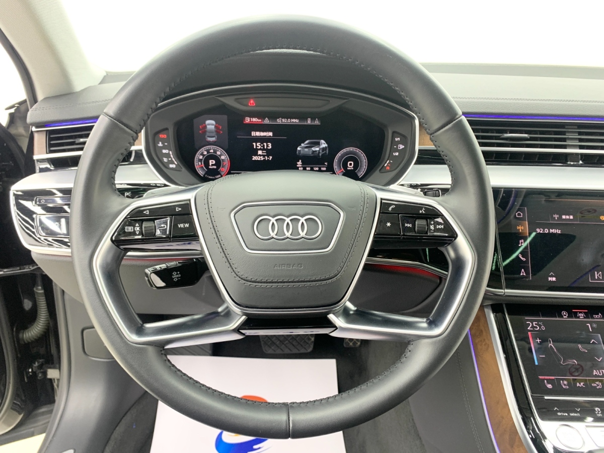 2020年1月奧迪 奧迪A8  2019款 A8L 55 TFSI quattro 豪華型