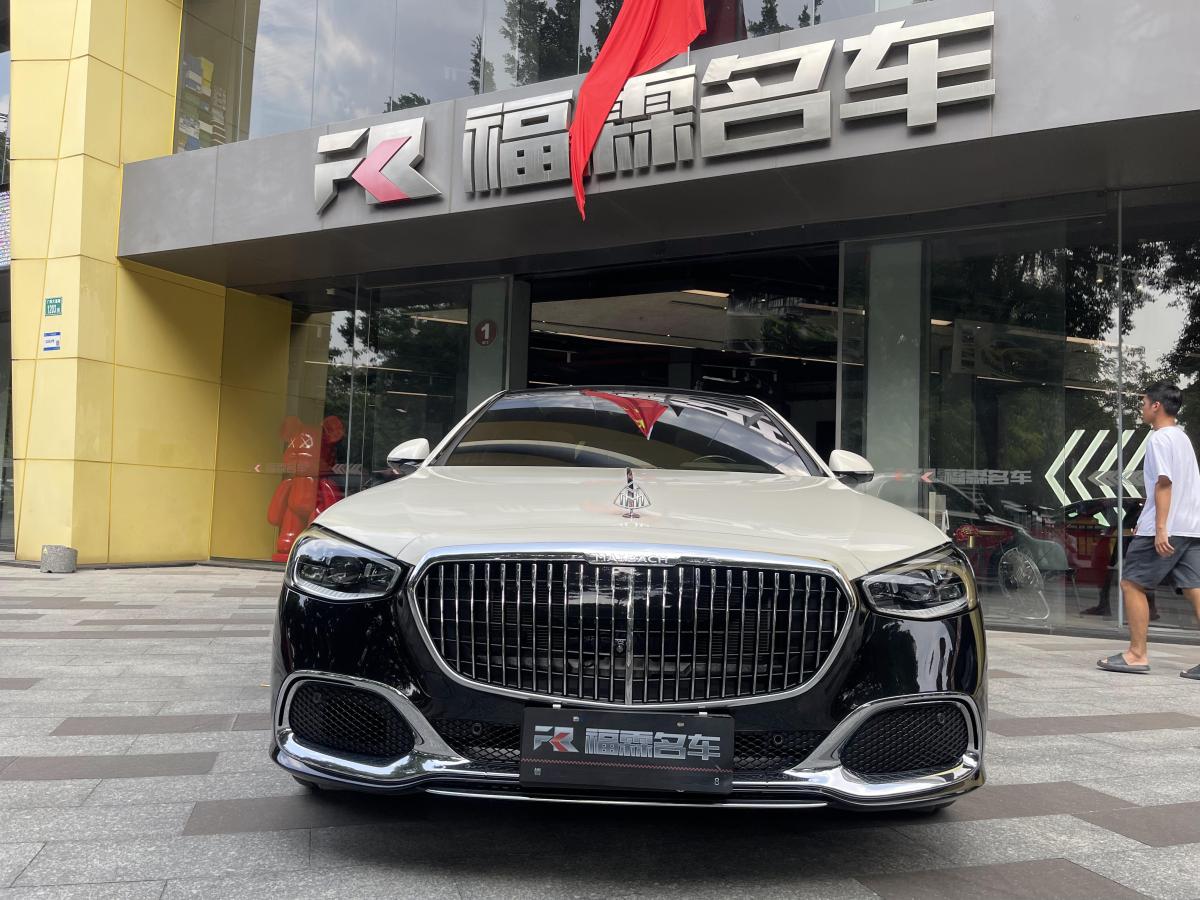 2022年5月奔馳 邁巴赫S級(jí)  2023款 改款 S 580 4MATIC