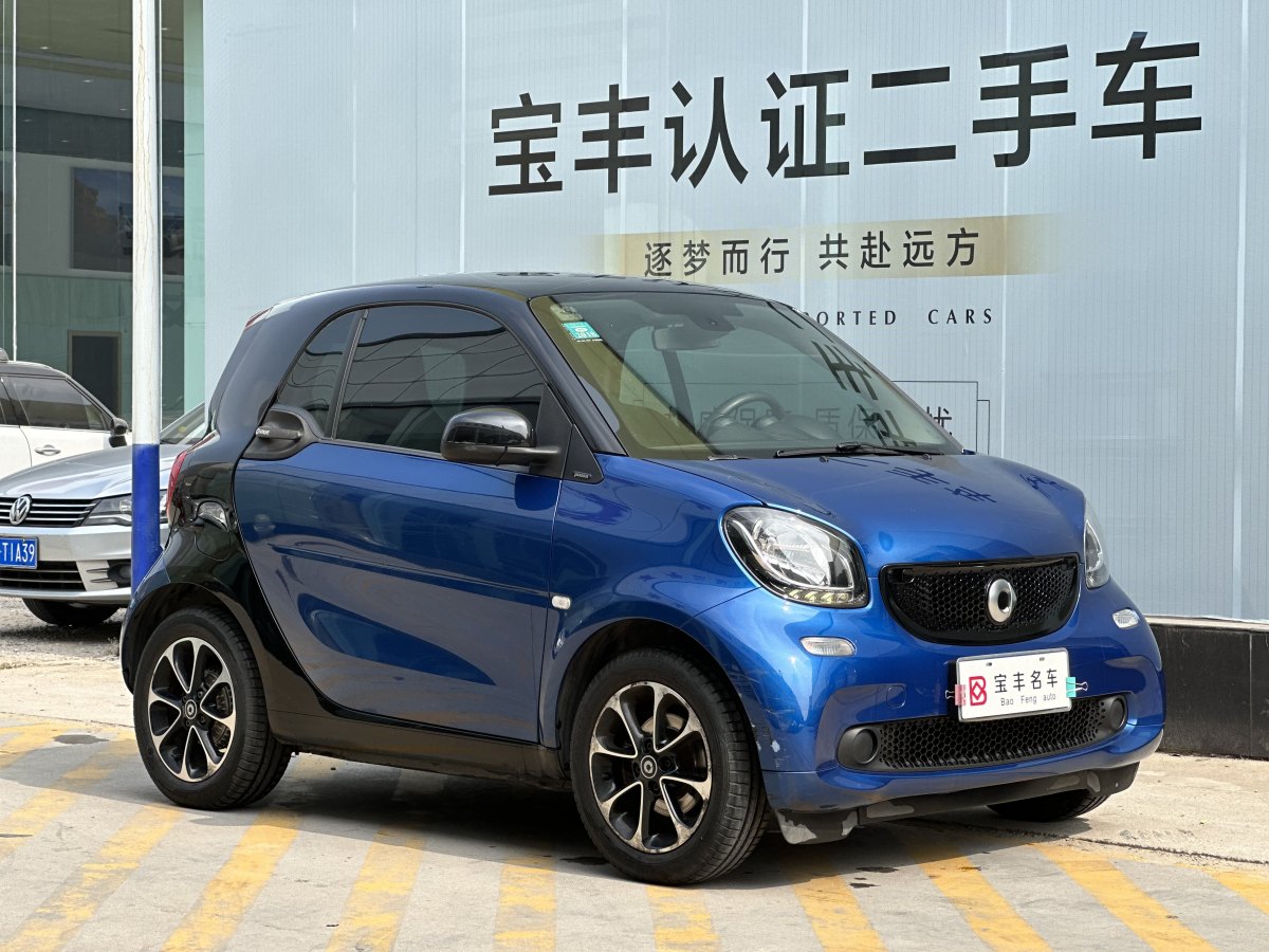 smart fortwo  2015款 1.0L 52千瓦硬頂激情版圖片