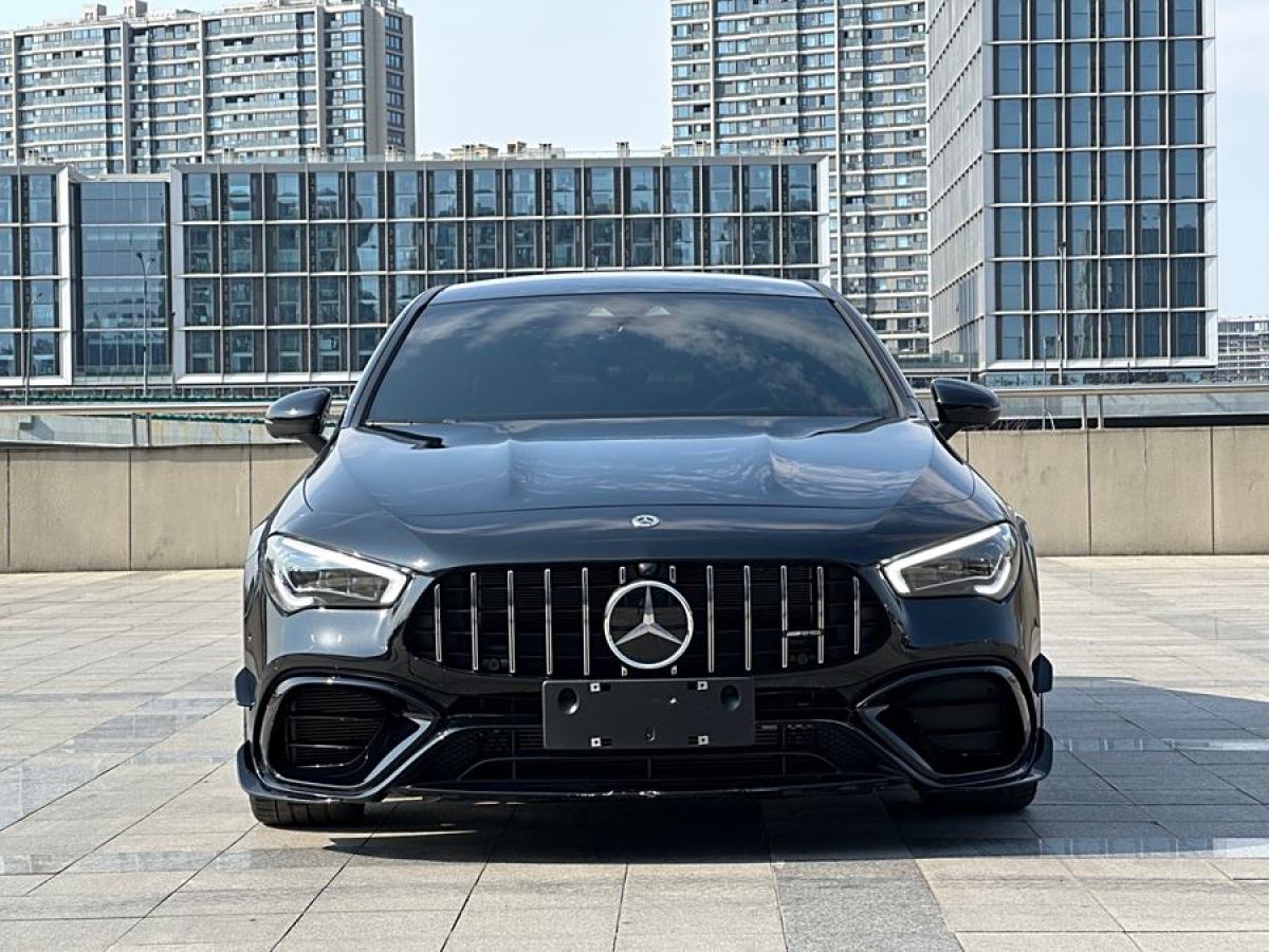 奔馳 奔馳CLA級AMG  2022款 AMG CLA 45 S 4MATIC+  55周年紀(jì)念版圖片