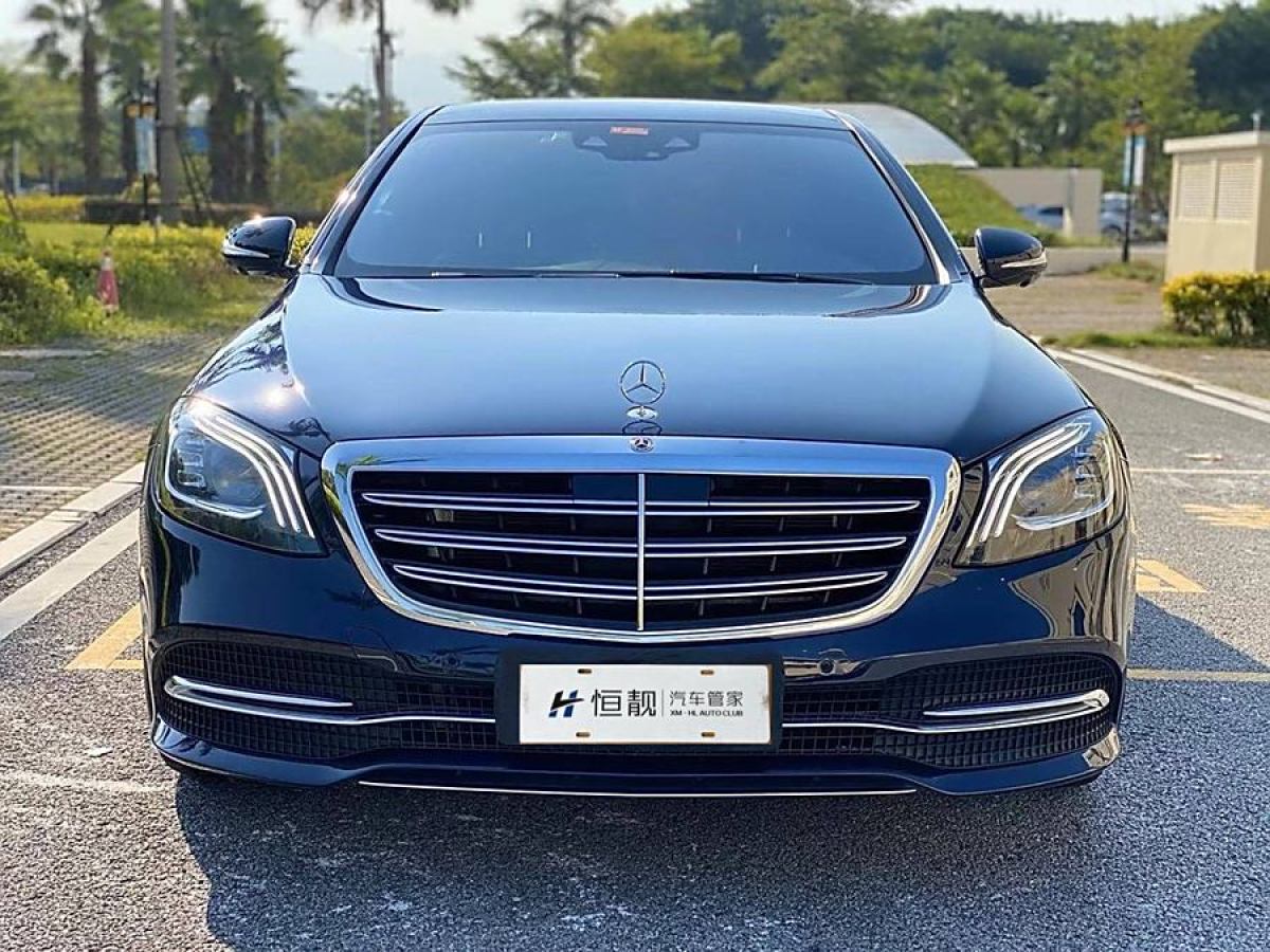 2019年10月奔馳 奔馳S級  2019款 S 350 L 豪華型