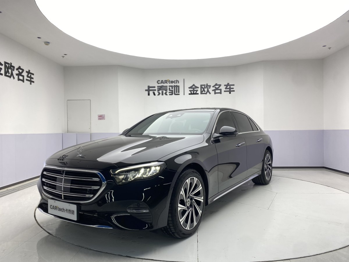 奔馳 奔馳E級  2024款 E 300 L 時尚型圖片