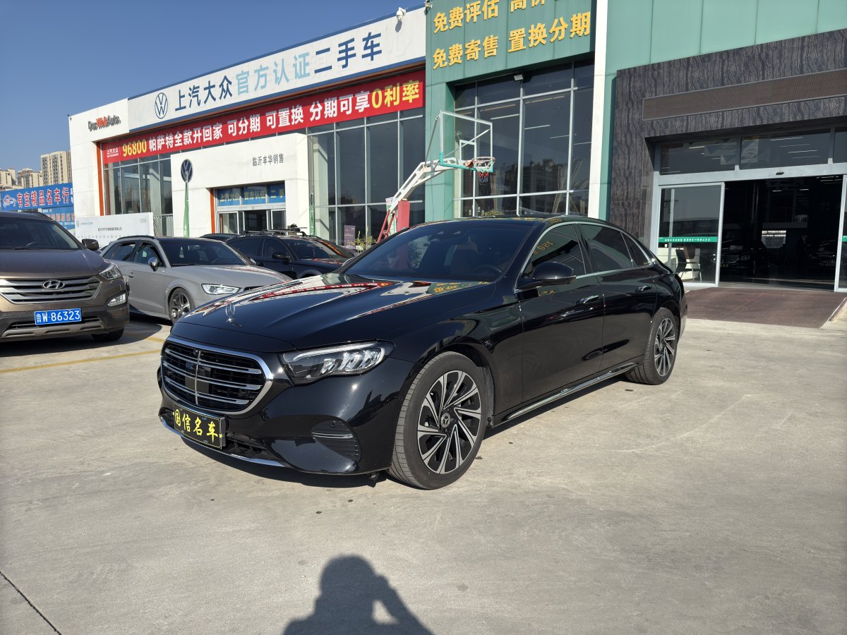 奔馳 奔馳E級  2024款 E 300 L 豪華型圖片