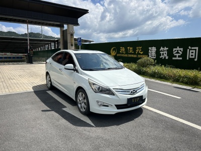 2014年6月 现代 瑞纳 1.4L 手动顶级型TOP图片