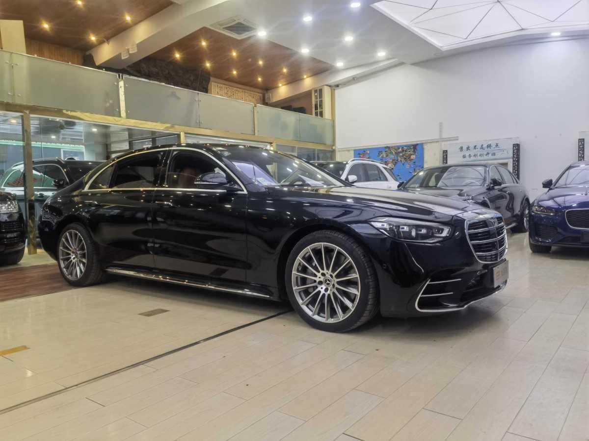 奔馳 奔馳S級  2021款 改款 S 500 L 4MATIC圖片