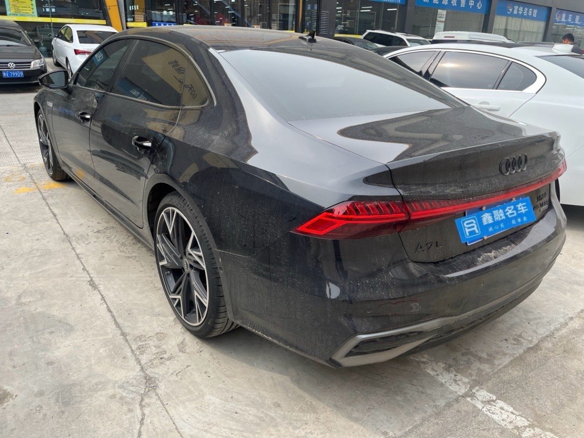 奧迪 奧迪A7L  2024款 45 TFSI quattro 黑武士版圖片