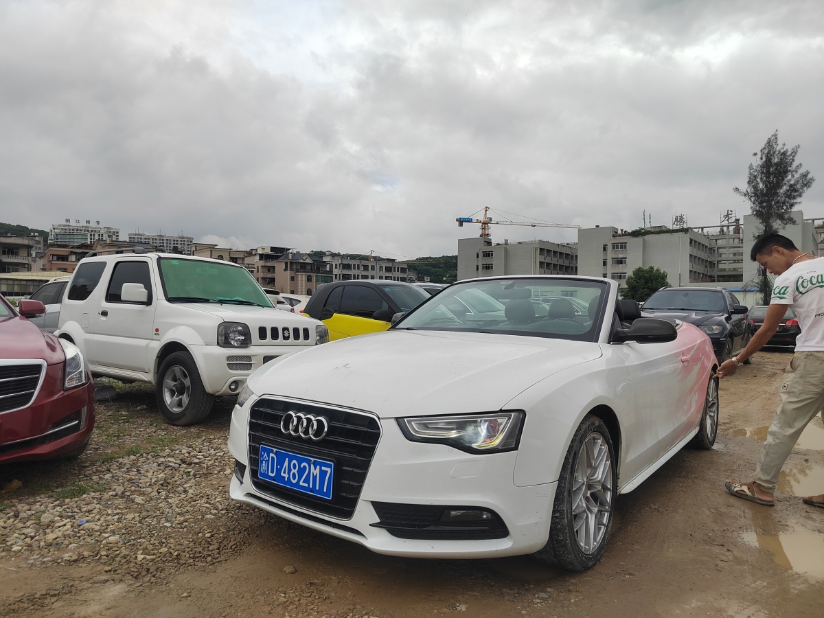 奧迪 奧迪A5  2013款 Cabriolet 40 TFSI圖片