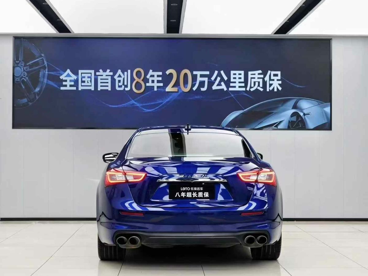 瑪莎拉蒂 Ghibli  2019款  3.0T 350Hp 標(biāo)準(zhǔn)版圖片