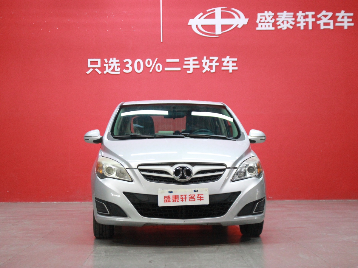 北京 北京汽车E系列  2013款 三厢 1.3L 手动乐天版图片
